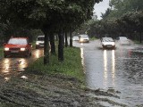 Trasa Pabianice - Sieradz nieprzejezdna z powodu opadów