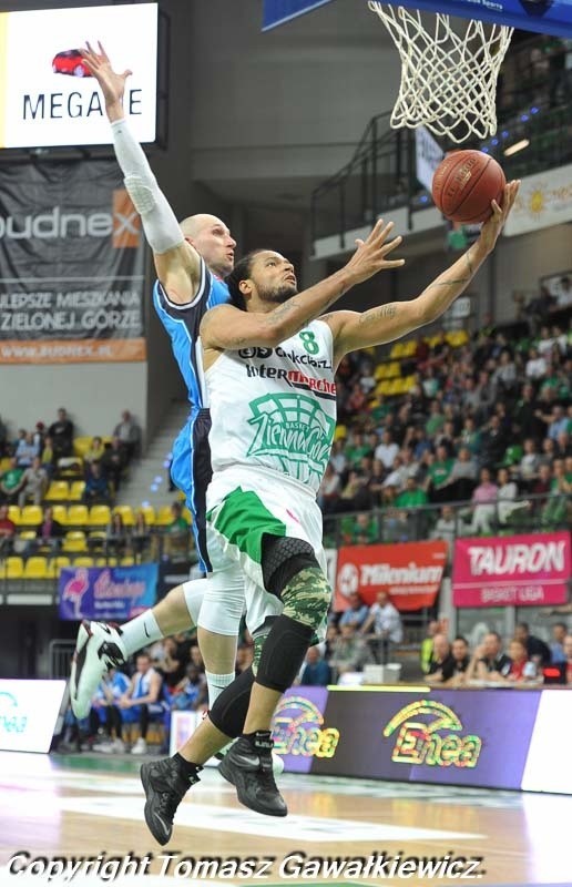 Zielona Góra. Koszykówka. Tauron Basket Liga Stelmet vs...