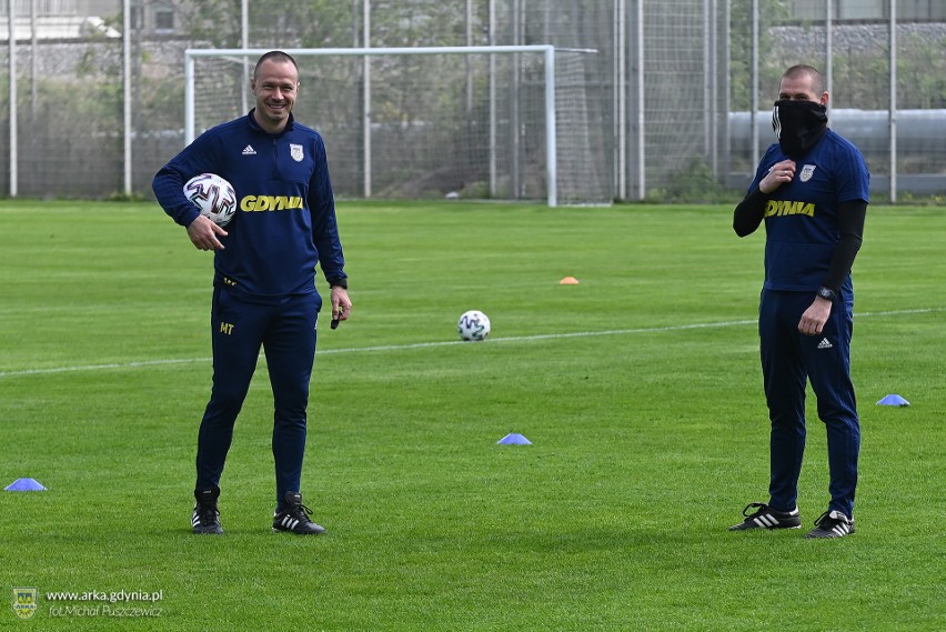 Arka ma za sobą drugi trening w grupach. W piątek (8 maja)...