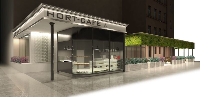 Hort Cafe - będzie nowy ogródek!  [wizualizacje]