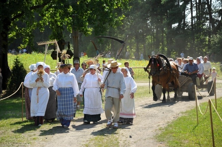 Skansen Osowicze. Żniwa i dożynki