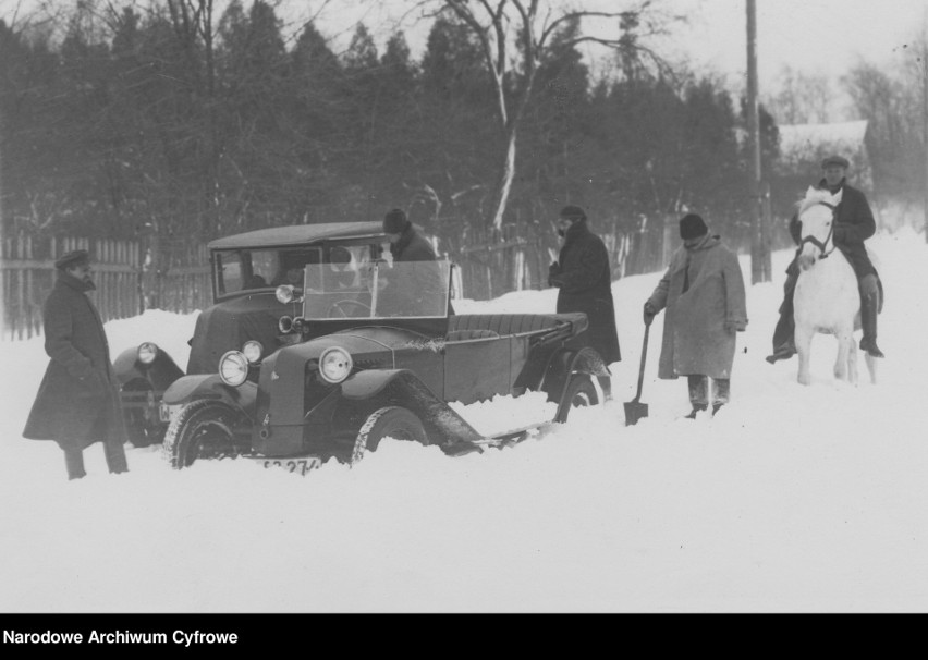 W lutym 1929 roku rekordowo mroźnie było również w Poznaniu....