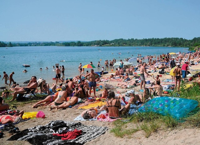 Kryspinów to jedno z najpopularniejszych kąpielisk