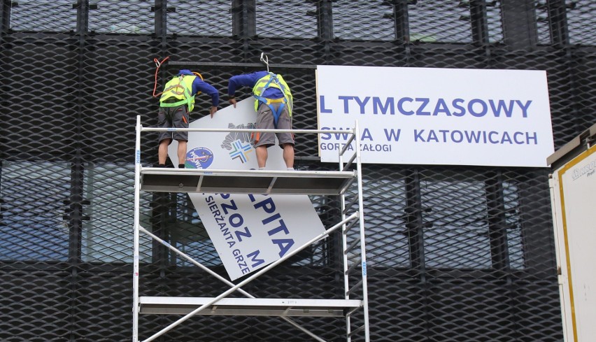 Szpital tymczasowy w MCK przestaje istnieć