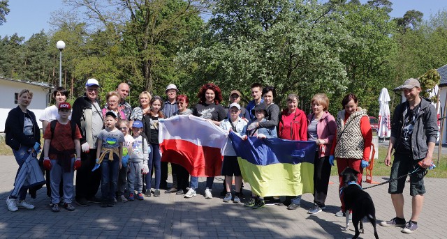 VII "Grudziądzka miotła" w okolicach jeziora Rudnik w Grudziądzu