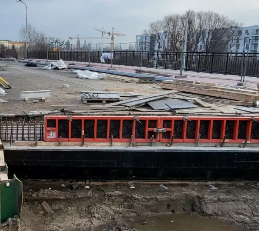 Remont wiaduktu w ul. Krasickiego potrwa do końca kwietnia