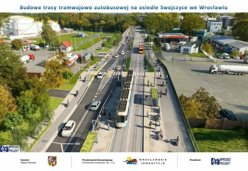 Miasto Wrocław wybuduje nową trasę tramwajową, po której...