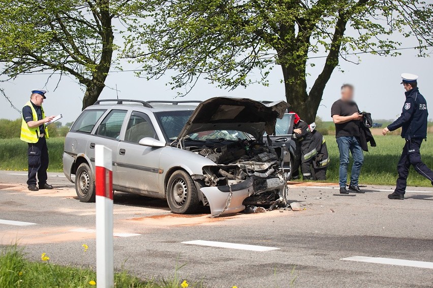 Wypadek w Sąborzu