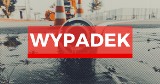 Wypadek na DK46 w Przymiłowicach. BMW zderzyło się z autobusem. Jedna osoba poszkodowana