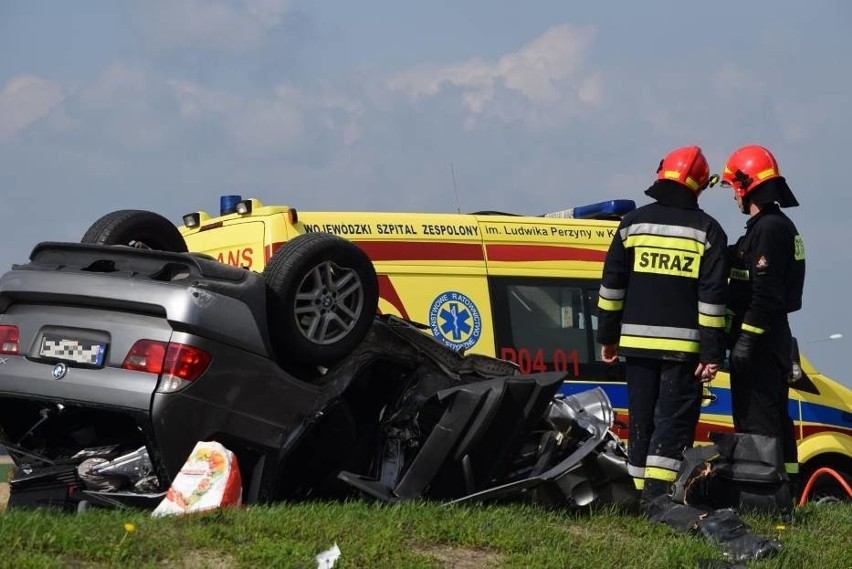 Wypadek spowodował poważne utrudnienia w ruchu.