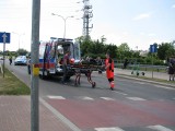 Wypadek na Miłosza w Białymstoku. Motocyklistka przewróciła się koło Atrium Biała. Internauci: Jest w ciężkim stanie