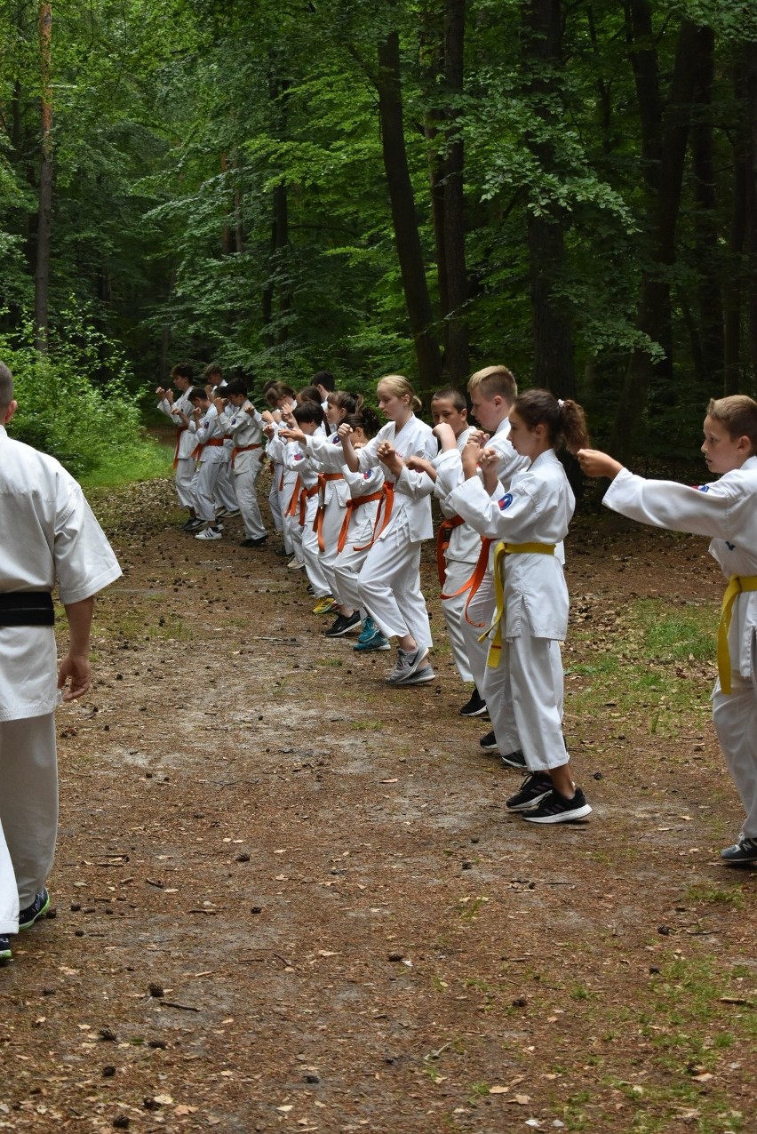 Karatecy z Nadwiślańskiego Klubu Sportów Walki Wulkan z Kozienic pojechali na obóz w Jantarze. Zobacz zdjęcia
