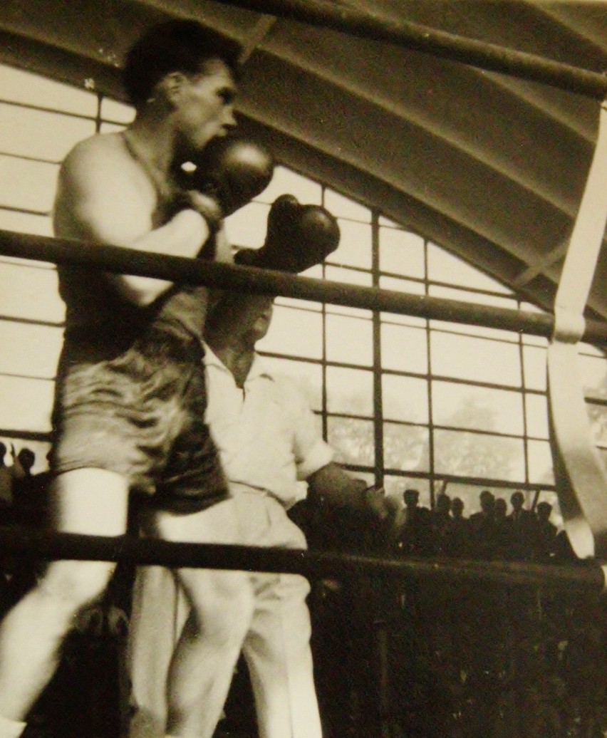 Ludwik Algierd w ringu.