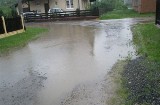 Ulice Ogrodowa i Kolorowa w Gorzowie Śląskim po deszczu. Zobacz zdjęcia internauty