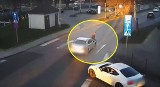 Staranował kobietę na przejściu. Próbował okłamać policję, że to nie on kierował. Poszkodowana ma połamane kręgi szyjne [wideo]