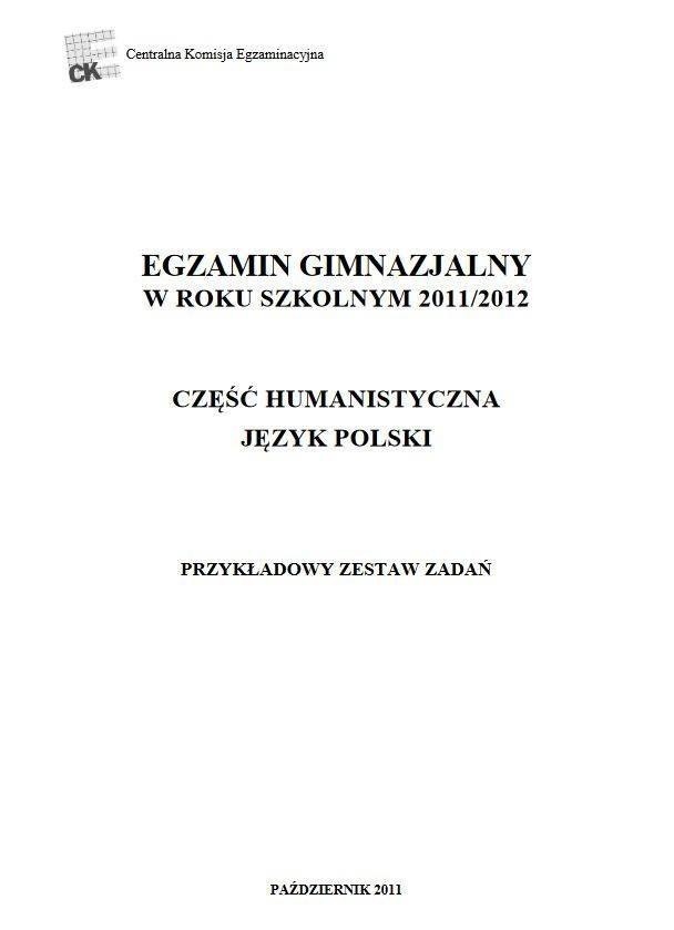 EGZAMIN GIMNAZJALNY CZĘŚĆ HUMANISTYCZNA 17.04.2018. Jakie...