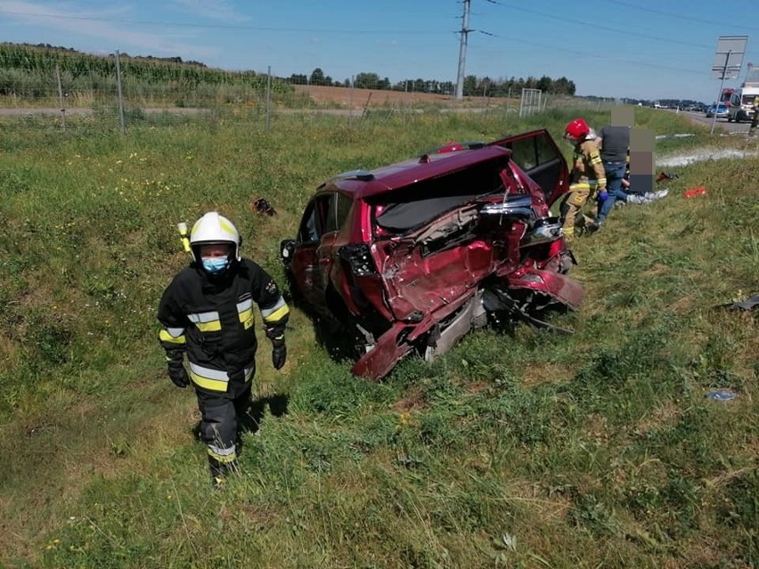 Groźny wypadek pod Wrocławiem. Dziecko trafiło do szpitala