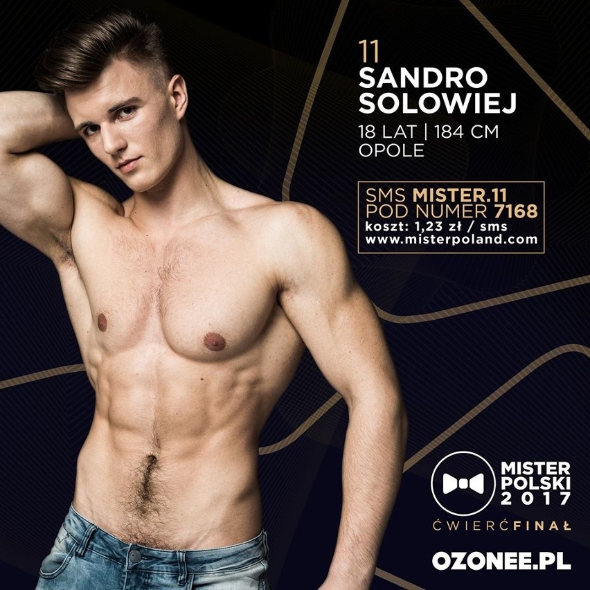 Mister Polski 2017. Czterech Opolan w ćwierćfinale [ZDJĘCIA]