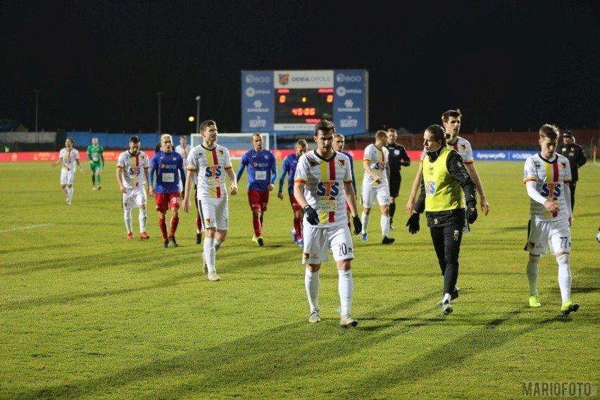 Odra Opole - Jagiellonia Białystok 0-2.