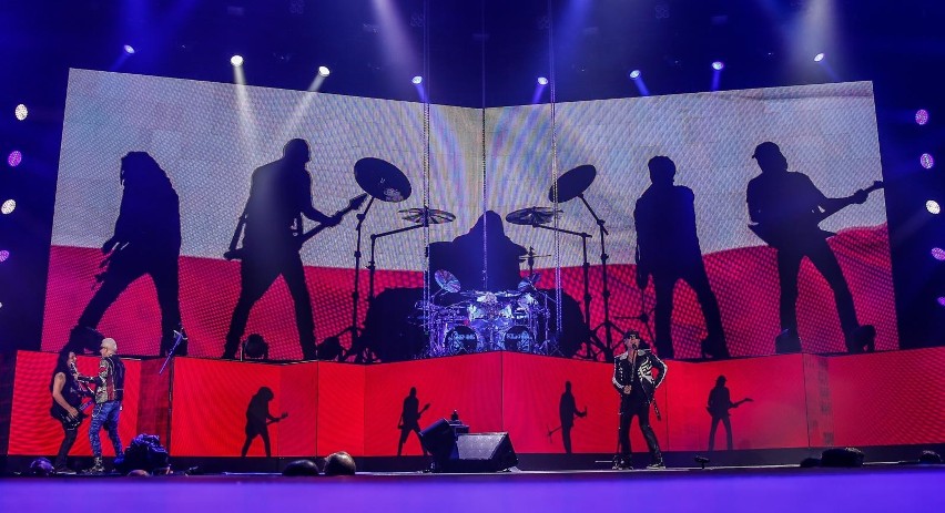Scorpions na występach w Polsce