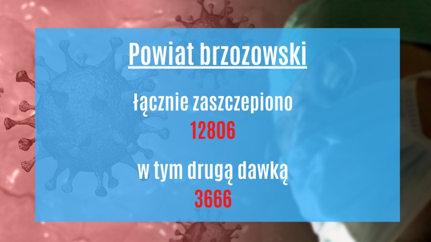 Tak przeciwko COVID-19 szczepi się Podkarpacie. Najnowsze dane z naszych miast i powiatów [10 KWIETNIA]