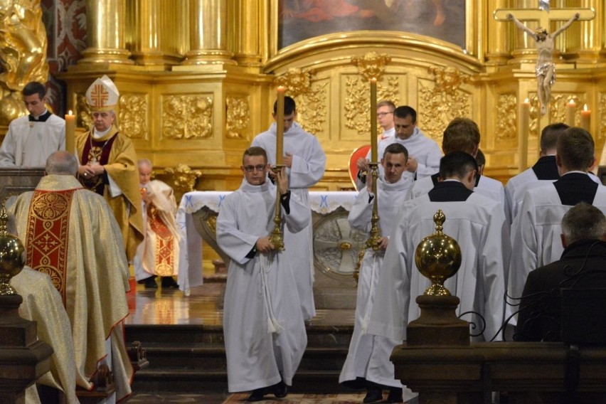 W katedrze modlono się za studentów Wyższego Seminarium Duchownego w Kielcach