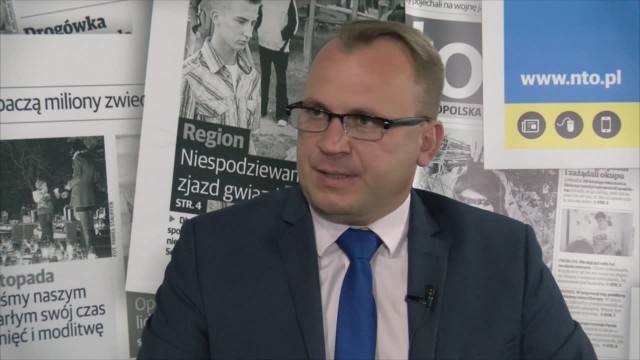 Sylwester Brząkała, dyrektor opolskich Przewozów Regionalnych.