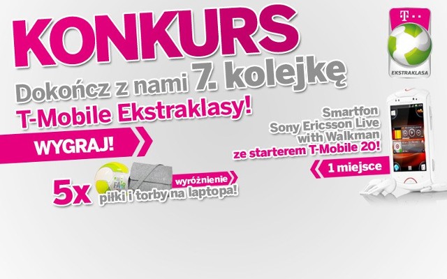 Dokończ z nami 7. kolejkę T-Mobile Ekstraklasy!