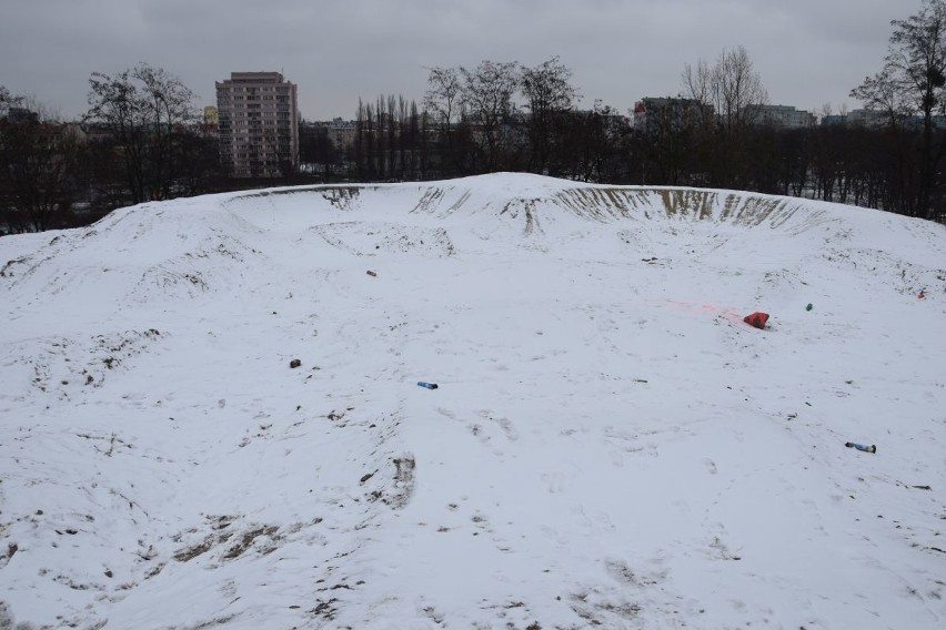 Budowa toru do pumptracka na Wzgórzu Andersa