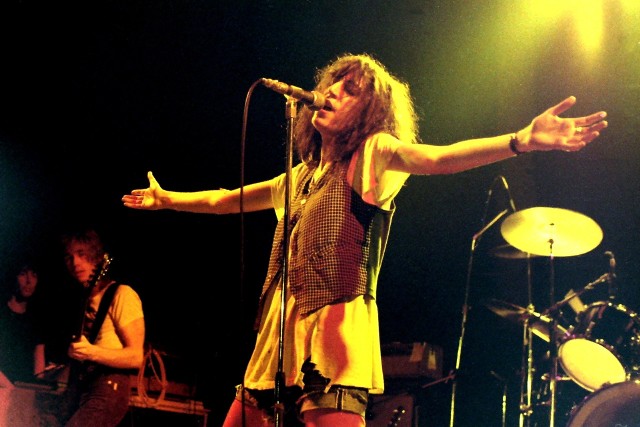 1978 - Patti Smith im/At Rosengarten Mannheim, Niemcy.