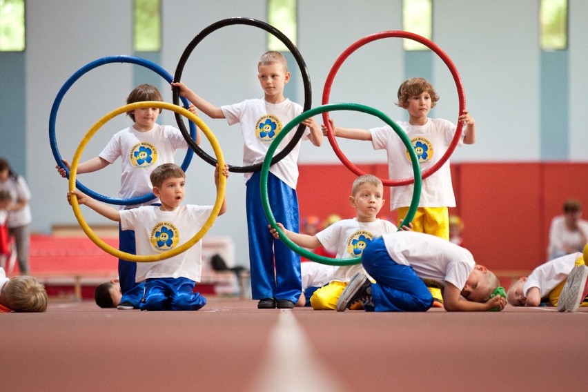 Miejskie zakończenie roku sportowego - przedszkolaki 