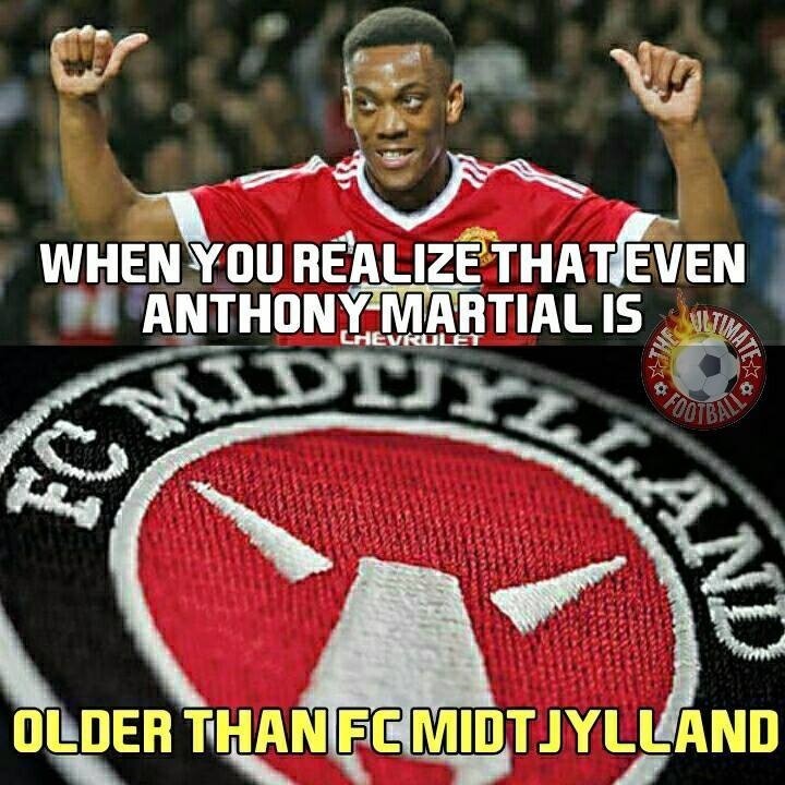 Memy po porażce United z Midtjylland