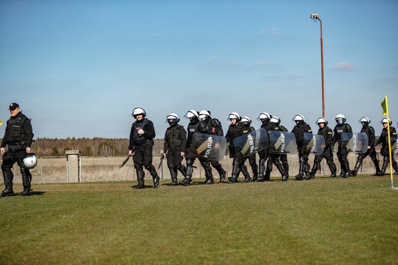 8.03.2020. Mecz III ligi Zagłębie II Lubin - Ruch Chorzów...