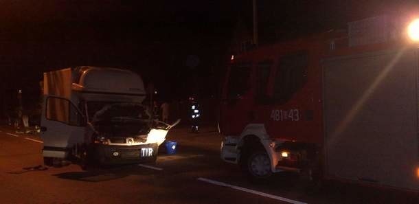 Do wypadku doszło wczoraj w nocy nieopodal przejazdu kolejowego na Białostockiej