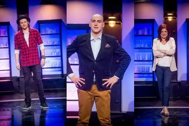 Dorota Dudziak, Wojciech Łozo Łozowski i Maciej Obukowicz w "Top Chef" (fot. Polsat)