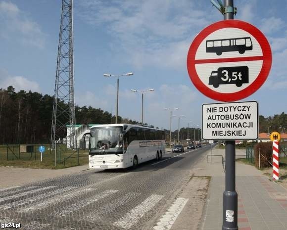 Granica pomiędzy Polską a Niemcami w Świnoujściu