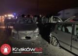 Wypadek na A4. Gigantyczne korki na obwodnicy Krakowa
