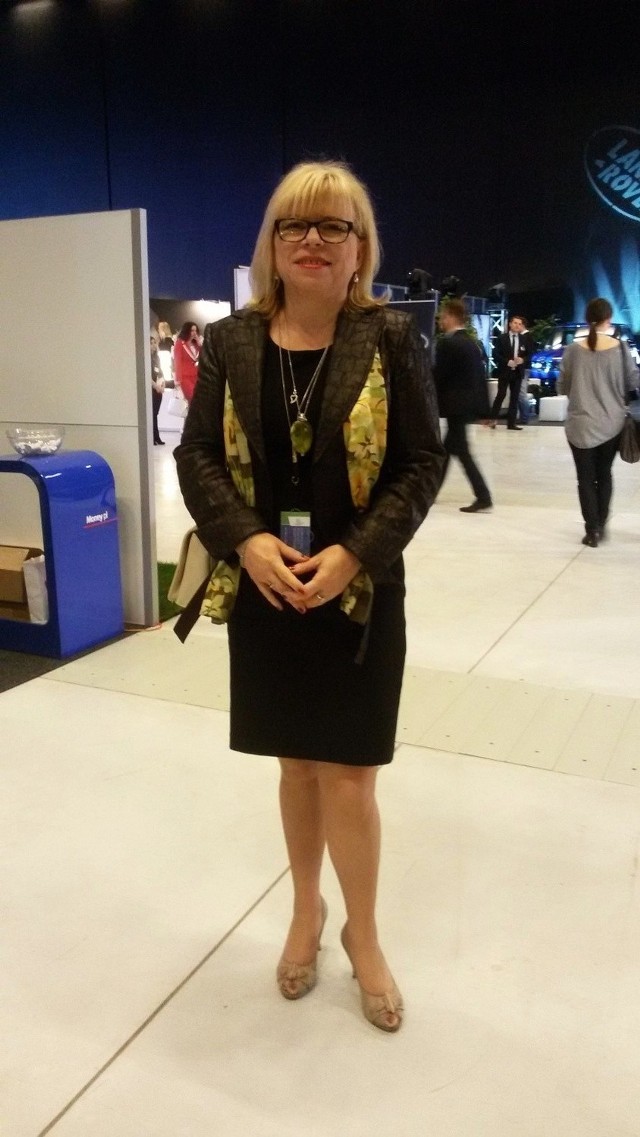 Europejski Kongres Gospodarczy 2015. Galeria najlepiej ubranych kobiet: Gabriela Lenartowicz, członek zarządu województwa śląskiego
