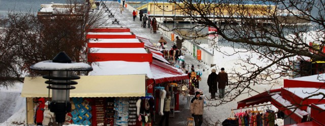 Miejsca handlowe przy molo to jedne z najatrakcyjniejszych tego typu lokalizacji w Kołobrzegu.