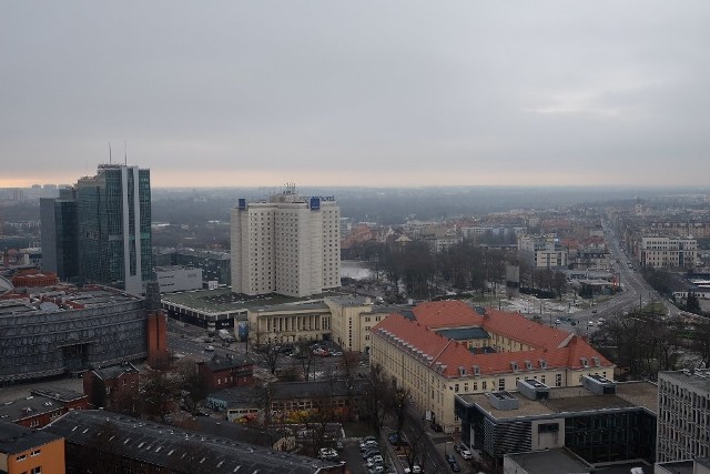 Panorama Poznania z Collegium Altum