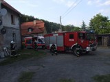 Pożar w Świeradowie Zdroju. Jedna osoba ranna. Mieszkańcy ewakuowani (ZDJĘCIA)