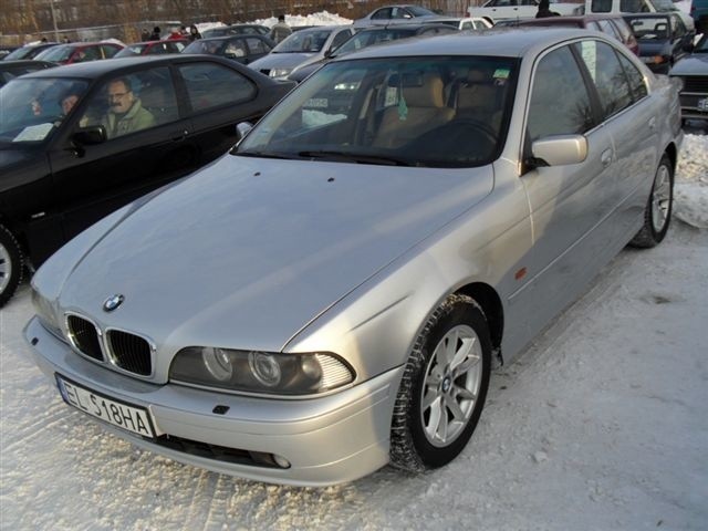 BMW 530, 2002 r., 3,0 TDI, ABS, centralny zamek, elektryczne...