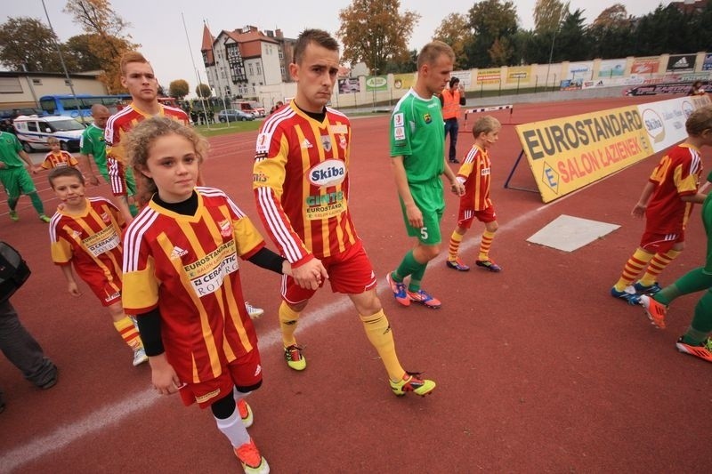 Chojniczanka Chojnice podzieliła się punktami z GKS-em Katowice! [ZDJĘCIA]