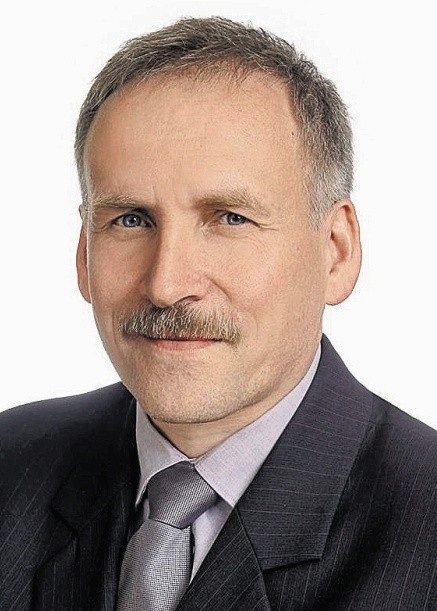 Jacek Chrulski, burmistrz Czarnej Białostockiej wcześniej...