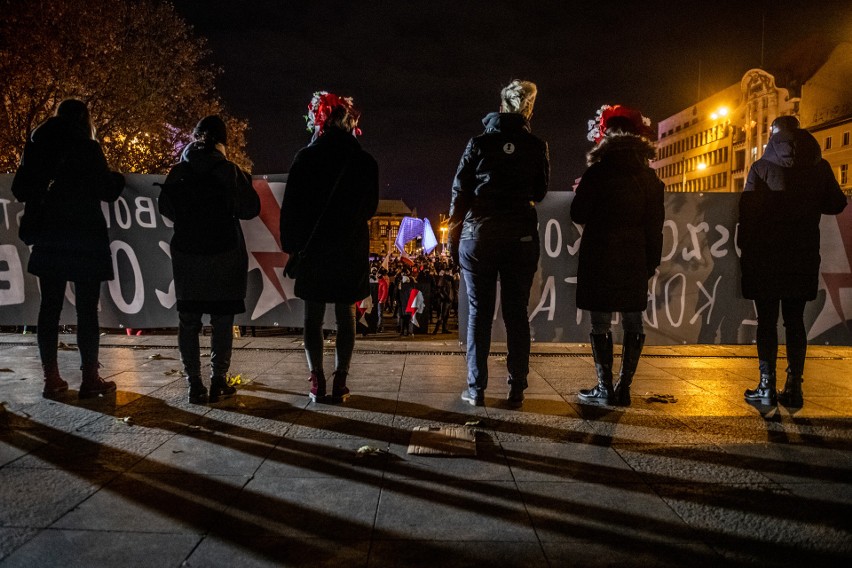 Sobotni protest Strajku Kobiet przebiegał pod hasłem: Proces...