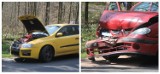 Wypadek trzech samochodów na drodze Krotoszyn-Sulmierzyce [ZDJĘCIA]