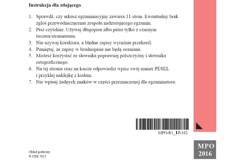 Matura 2016. ODPOWIEDZI - język polski poziom rozszerzony [ARKUSZE, PYTANIA]