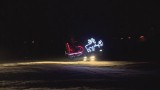 A w Łomży... latający Święty Mikołaj (wideo) 