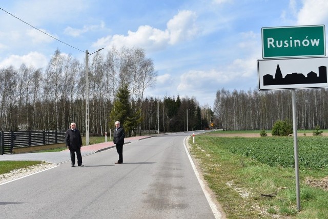 Teraz jest lepsze oświetlenie dróg w gminie Rusinów.