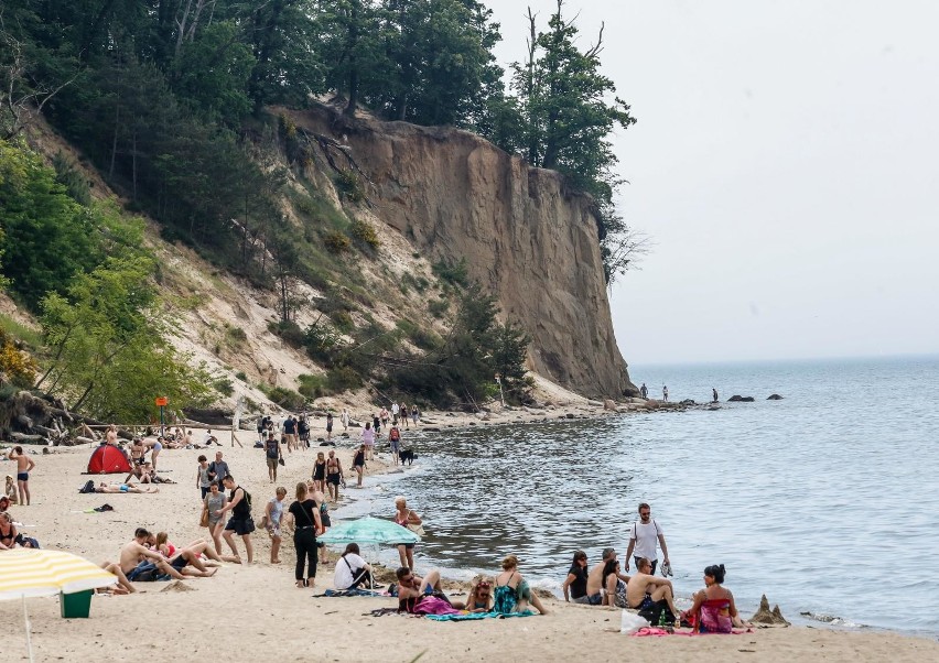 08.06.2019 gdynia. orlowo. kolejny upalny dzien na pomorzu...